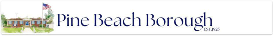 Pine Beach Borough established 1925 header